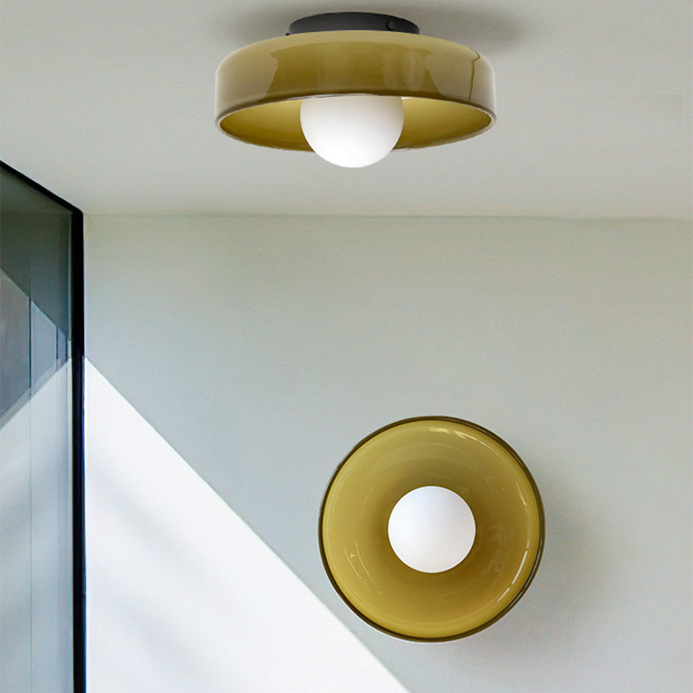 Modern Round LED Ceiling Light – Flush Mount Ceiling & Wall Lamp