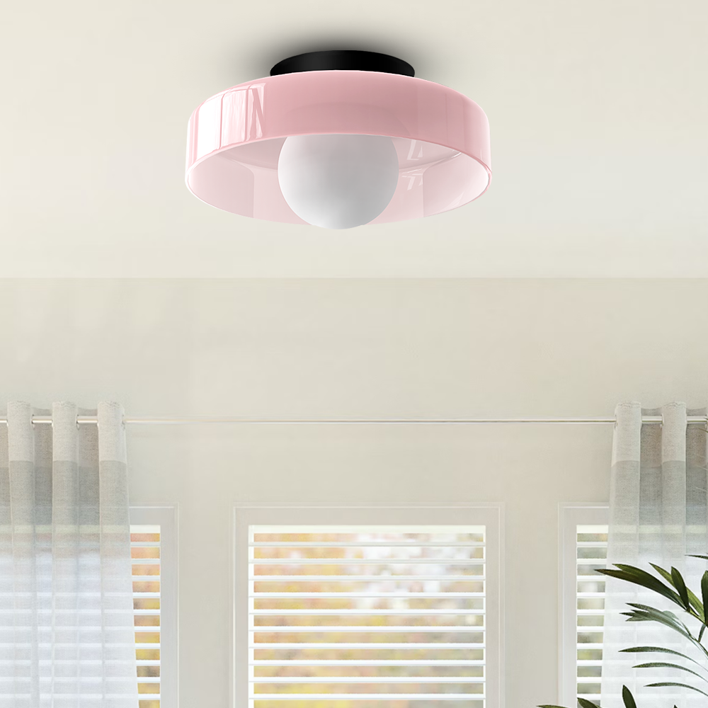 Modern Round LED Ceiling Light – Flush Mount Ceiling & Wall Lamp