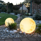 Solar LED Moon Garden Light – Outdoor Waterproof Moon Lamp