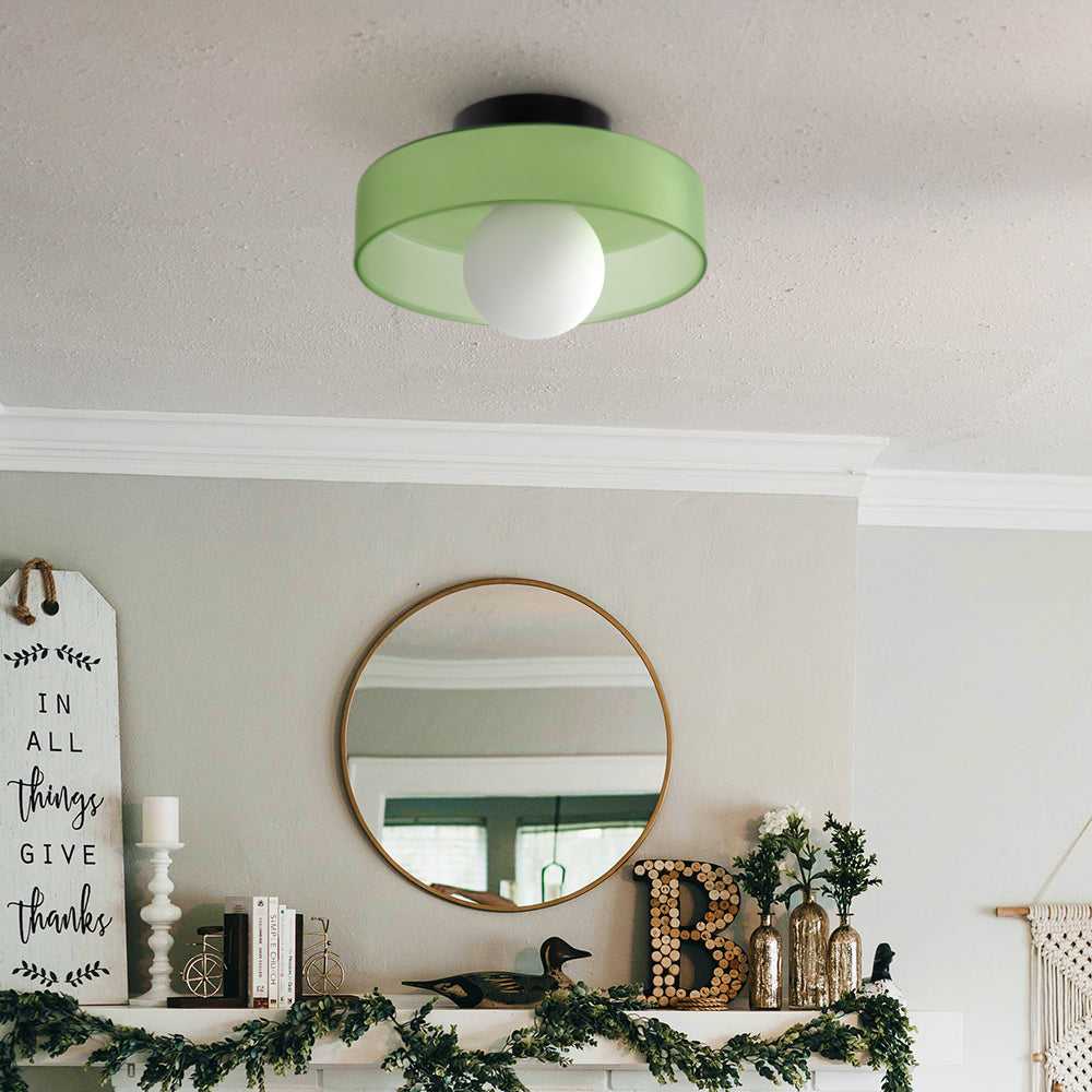 Modern Round LED Ceiling Light – Flush Mount Ceiling & Wall Lamp