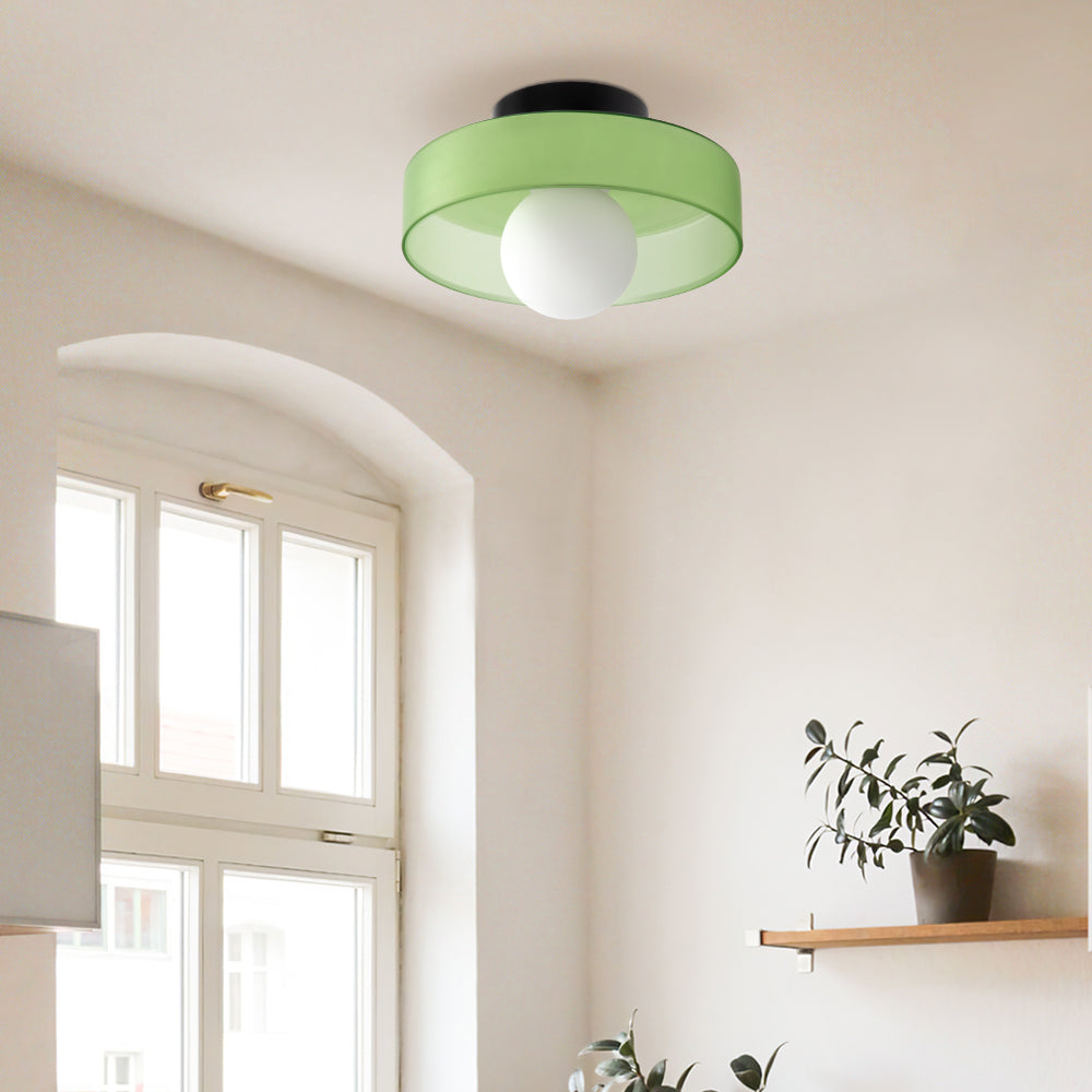 Modern Round LED Ceiling Light – Flush Mount Ceiling & Wall Lamp
