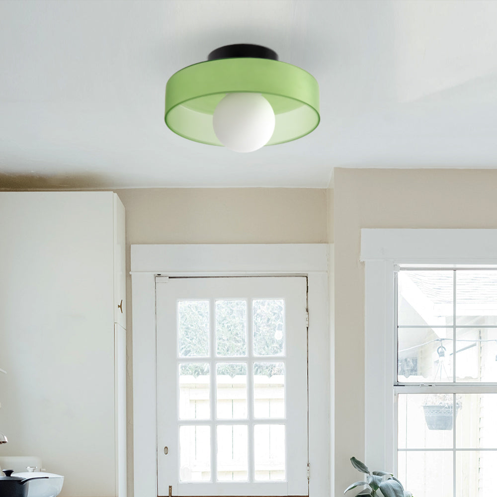 Modern Round LED Ceiling Light – Flush Mount Ceiling & Wall Lamp