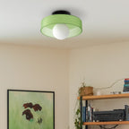 Modern Round LED Ceiling Light – Flush Mount Ceiling & Wall Lamp