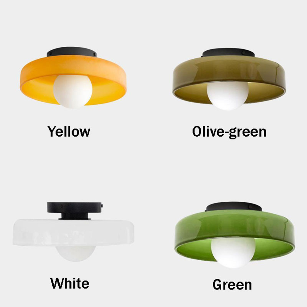 Modern Round LED Ceiling Light – Flush Mount Ceiling & Wall Lamp