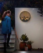 LED Outdoor Wall Light – Mountain Modern Exterior Wall Lamp