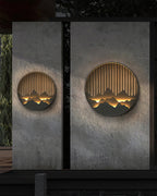 LED Outdoor Wall Light – Mountain Modern Exterior Wall Lamp