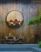 LED Outdoor Wall Light – Mountain Modern Exterior Wall Lamp