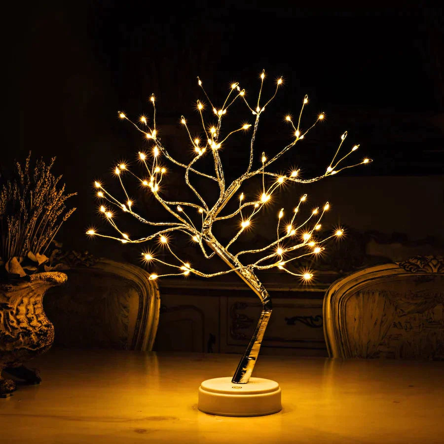 LED Fairy Light Tree Lamp – Twinlingthree® 108 LEDs Bonsai Table Lamp