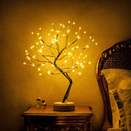 LED Fairy Light Tree Lamp – Twinlingthree® 108 LEDs Bonsai Table Lamp
