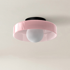 Modern Round LED Ceiling Light – Flush Mount Ceiling & Wall Lamp
